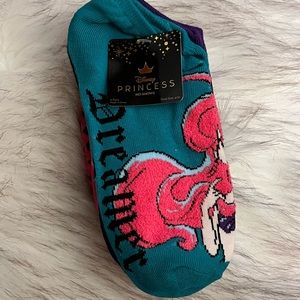Disney Princess, no-shows 6 pairs of socks